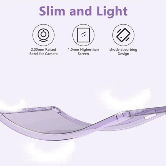 Pink Clear Jelly lCase for Amazon Fire Max 11 2023 Transparent - Picture 2 of 2